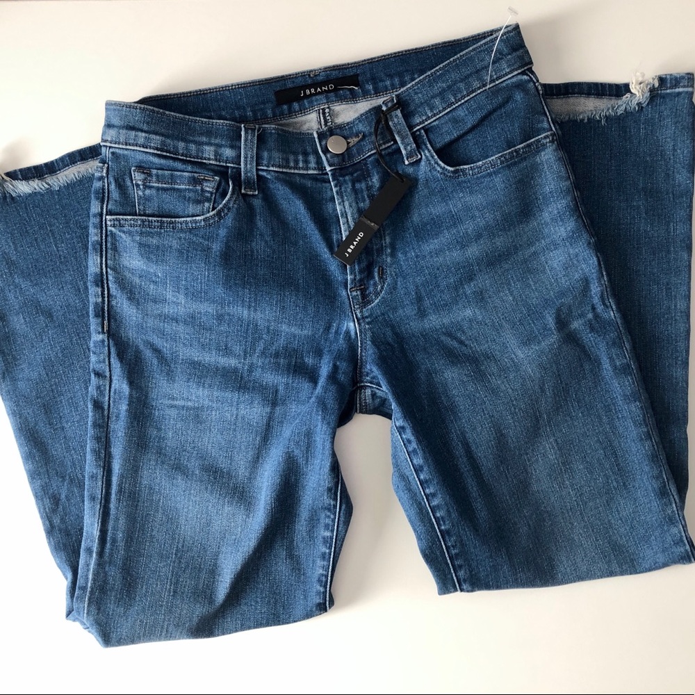 J BRAND 835 CROP JEANS